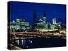 Perth City Skyline, Western Australia, Australia, Pacific-Alain Evrard-Stretched Canvas