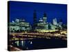 Perth City Skyline, Western Australia, Australia, Pacific-Alain Evrard-Stretched Canvas