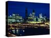 Perth City Skyline, Western Australia, Australia, Pacific-Alain Evrard-Stretched Canvas