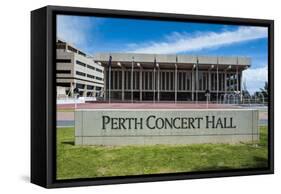 Perth Concert Hall, Perth, Western Australia, Australia, Pacific-Michael Runkel-Framed Stretched Canvas