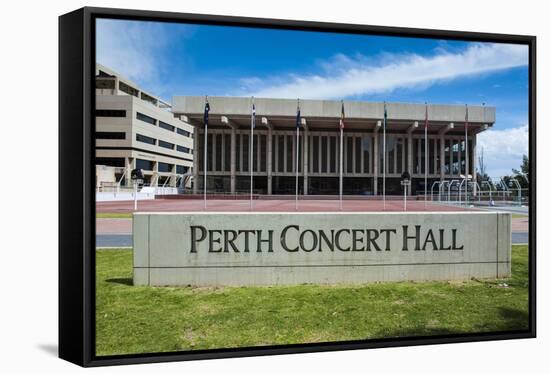 Perth Concert Hall, Perth, Western Australia, Australia, Pacific-Michael Runkel-Framed Stretched Canvas