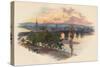 'Perth, from Bridge End', 1907, (c1890)-Charles Wilkinson-Stretched Canvas