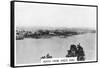 Perth from King's Park, Western Australia, 1928-null-Framed Stretched Canvas