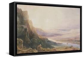 Perth Landscape, 1850-Jean Antoine Theodore Gudin-Framed Stretched Canvas