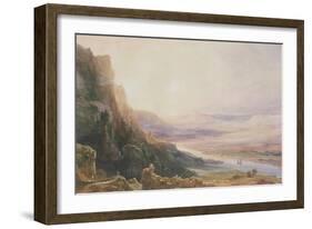 Perth Landscape, 1850-Jean Antoine Theodore Gudin-Framed Giclee Print