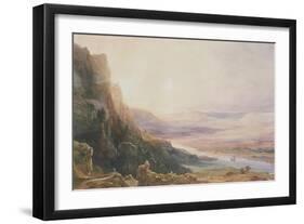 Perth Landscape, 1850-Jean Antoine Theodore Gudin-Framed Giclee Print