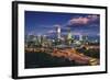 Perth Skyline at Dusk-Jon Hicks-Framed Photographic Print