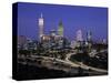 Perth Skyline, Western Australia, Australia-Gavin Hellier-Stretched Canvas