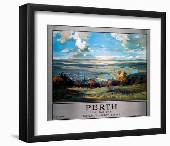 Perth, the Fair City-null-Framed Art Print