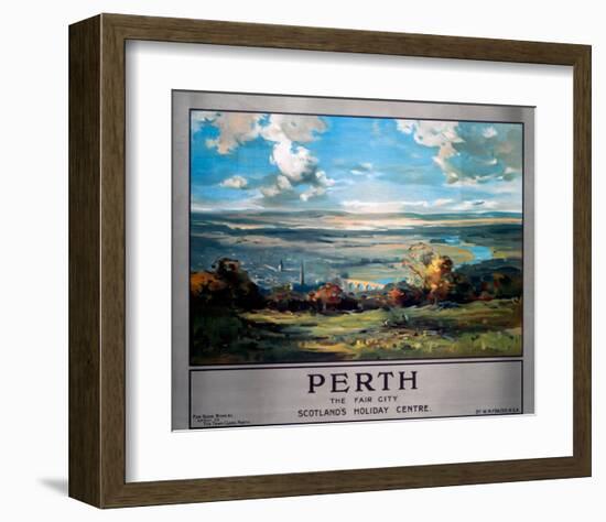 Perth, the Fair City-null-Framed Art Print