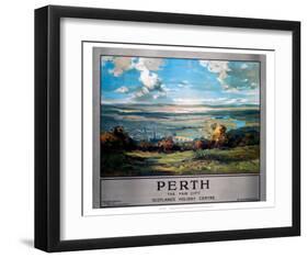 Perth, the Fair City-null-Framed Art Print