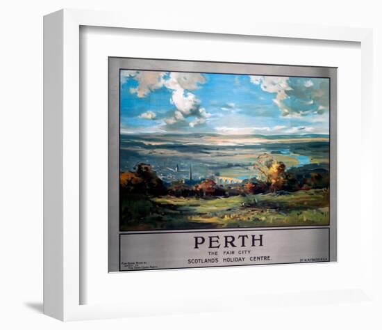 Perth, the Fair City-null-Framed Art Print