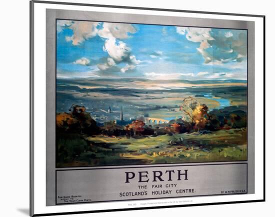 Perth, the Fair City-null-Mounted Art Print
