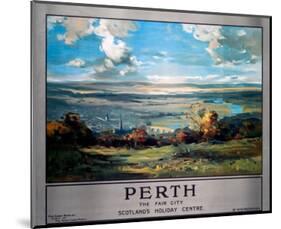 Perth, the Fair City-null-Mounted Art Print