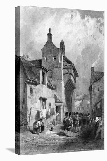 Perth, UK, Street Scene-W. Richardson-Stretched Canvas