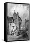 Perth, UK, Street Scene-W. Richardson-Framed Stretched Canvas