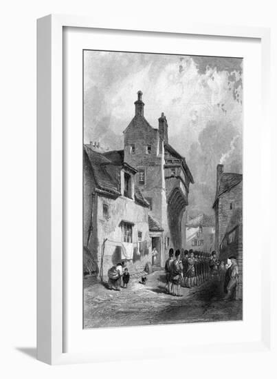 Perth, UK, Street Scene-W. Richardson-Framed Art Print