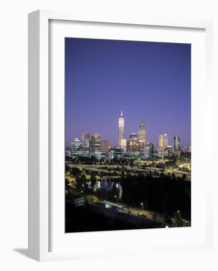 Perth, Western Australia, Australia-Walter Bibikow-Framed Photographic Print