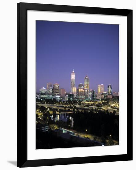 Perth, Western Australia, Australia-Walter Bibikow-Framed Photographic Print