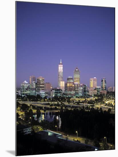 Perth, Western Australia, Australia-Walter Bibikow-Mounted Photographic Print