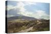 Perthshire Moor-Sidney Richard Percy-Stretched Canvas