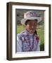 Peru, a Collaya Women at the Main Square of Yanque, a Village in the Colca Canyon-Nigel Pavitt-Framed Photographic Print