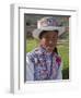 Peru, a Collaya Women at the Main Square of Yanque, a Village in the Colca Canyon-Nigel Pavitt-Framed Photographic Print