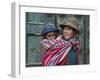 Peru, a Young Peruvian Girl-Nigel Pavitt-Framed Photographic Print