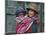 Peru, a Young Peruvian Girl-Nigel Pavitt-Mounted Photographic Print