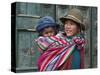 Peru, a Young Peruvian Girl-Nigel Pavitt-Stretched Canvas