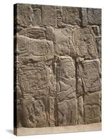 Peru, Cerro Sechin, Pre-Inca Archaeological Site, Stone Stele with Relief Depicting Massacre-null-Stretched Canvas