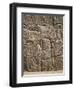 Peru, Cerro Sechin, Pre-Inca Archaeological Site, Stone Stele with Relief Depicting Massacre-null-Framed Giclee Print