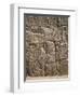 Peru, Cerro Sechin, Pre-Inca Archaeological Site, Stone Stele with Relief Depicting Massacre-null-Framed Giclee Print