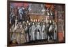 Peru, Cusco City, the Archbishop Palace, Paintings of Cuzco School-null-Framed Giclee Print