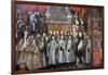 Peru, Cusco City, the Archbishop Palace, Paintings of Cuzco School-null-Framed Giclee Print