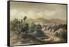 Peru, Cusco, Founded by Francisco Pizarro, 1850-null-Framed Stretched Canvas