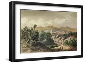 Peru, Cusco, Founded by Francisco Pizarro, 1850-null-Framed Giclee Print