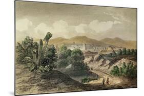 Peru, Cusco, Founded by Francisco Pizarro, 1850-null-Mounted Giclee Print