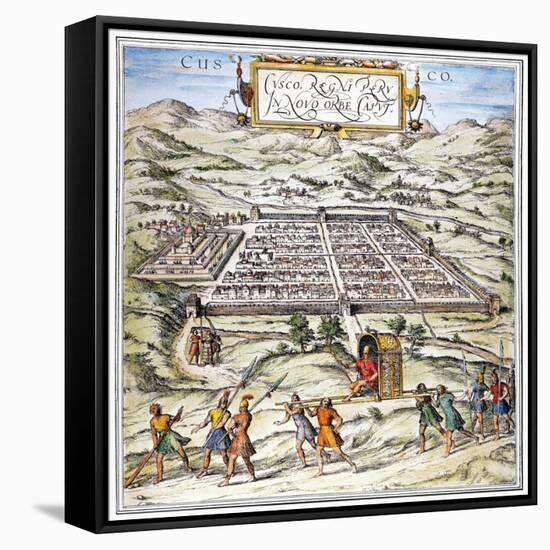 Peru: Cuzco, 1572-null-Framed Stretched Canvas