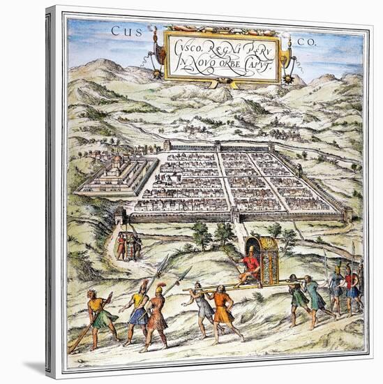 Peru: Cuzco, 1572-null-Stretched Canvas