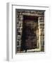 'Peru, Cuzco, Inca Archaeological Site, Door of Acllahuasi or Convent ...