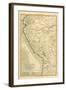 Peru, from 'Atlas De Toutes Les Parties Connues Du Globe Terrestre' by Guillaume Raynal (1713-96)…-Charles Marie Rigobert Bonne-Framed Giclee Print