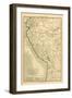 Peru, from 'Atlas De Toutes Les Parties Connues Du Globe Terrestre' by Guillaume Raynal (1713-96)…-Charles Marie Rigobert Bonne-Framed Giclee Print