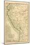 Peru, from 'Atlas De Toutes Les Parties Connues Du Globe Terrestre' by Guillaume Raynal (1713-96)…-Charles Marie Rigobert Bonne-Mounted Giclee Print