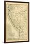 Peru, from 'Atlas De Toutes Les Parties Connues Du Globe Terrestre' by Guillaume Raynal (1713-96)…-Charles Marie Rigobert Bonne-Framed Giclee Print