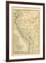 Peru, from 'Atlas De Toutes Les Parties Connues Du Globe Terrestre' by Guillaume Raynal (1713-96)…-Charles Marie Rigobert Bonne-Framed Giclee Print