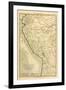 Peru, from 'Atlas De Toutes Les Parties Connues Du Globe Terrestre' by Guillaume Raynal (1713-96)…-Charles Marie Rigobert Bonne-Framed Giclee Print