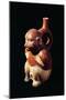 Peru, Inca Civilization, Zoomorphic Vessel in Shape of Monkey-null-Mounted Giclee Print