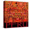 Peru - Inca Design Pattern-null-Stretched Canvas