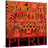 Peru - Inca Design Pattern-null-Stretched Canvas